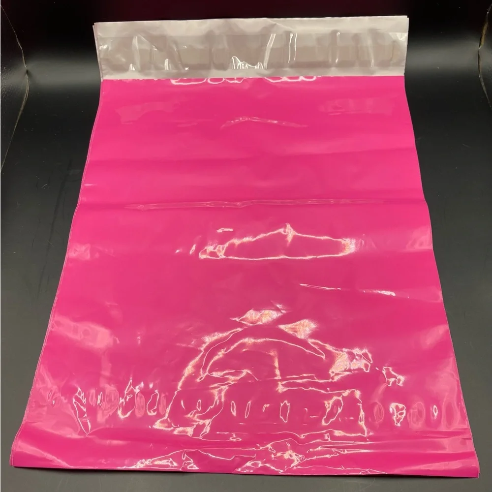 20 Poly Mailers 10”x 13” Vibrant Pink Shipping Bag